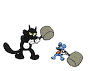 Itchy and Scratchy Animation - see note below